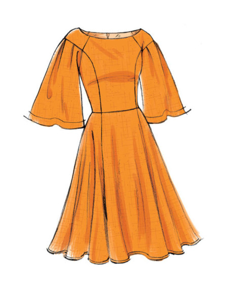 Kleider-Schnittmuster - Vogue 9239