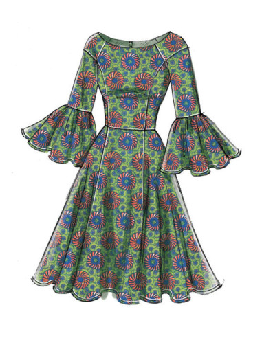 Kleider-Schnittmuster - Vogue 9239
