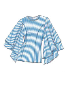 Oberteil-Schnittmuster - Vogue 9243 2
