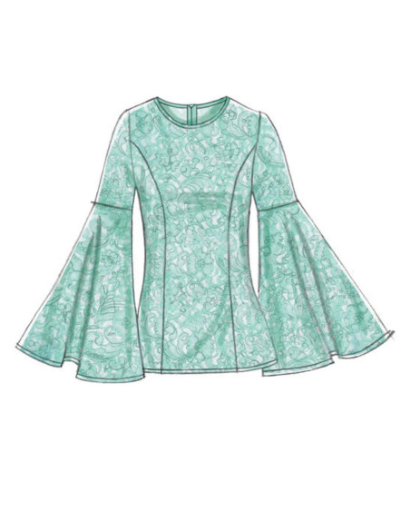 Oberteil-Schnittmuster - Vogue 9243