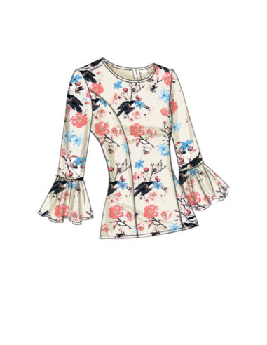 Oberteil-Schnittmuster - Vogue 9243