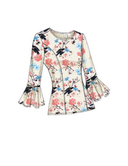 Oberteil-Schnittmuster - Vogue 9243
