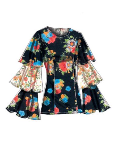 Oberteil-Schnittmuster - Vogue 9243