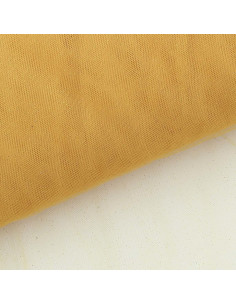 Glitzer-Tüll - Gelbgold
