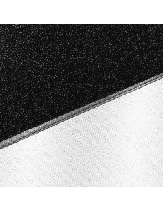 Glitzer-Tüll - Schwarz