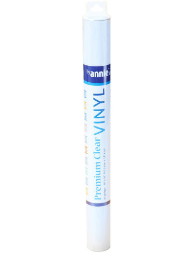 Premium transparente Vinylfolie - 40,6 x 137 cm