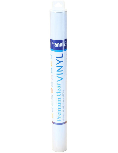 Premium transparente Vinylfolie - 40,6 x 137 cm