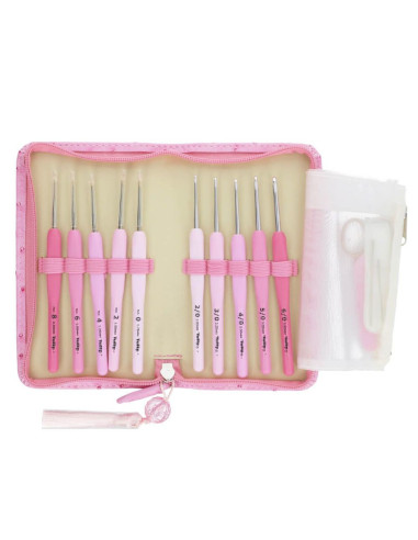 Etimo Rose Lace Tulip Häkelnadel-Set