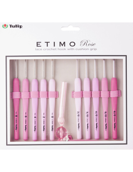Etimo Rose Lace Tulip Häkelnadel-Set