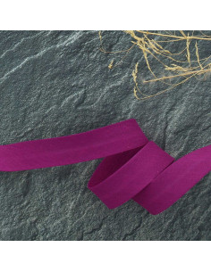 Schrägband aus Poly-Baumwolle - Dunkles Flieder