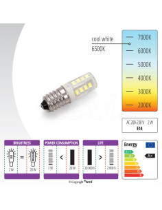 LED-Schraubglühbirne für Nähmaschine 2