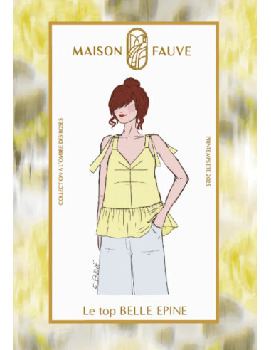 Patron de top Belle Épine - Maison Fauve