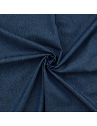 Chambray-Denimstoff - Blau