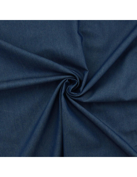 Chambray-Denimstoff - Blau
