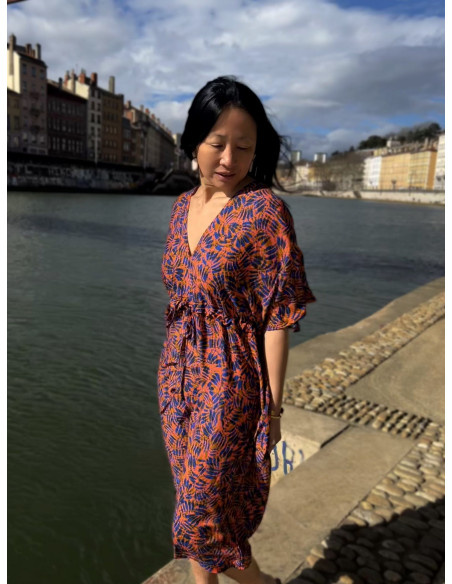 Tissu crêpe de viscose Savana - My Dress Made