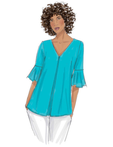 Oberteil-Schnittmuster - Butterick 6456