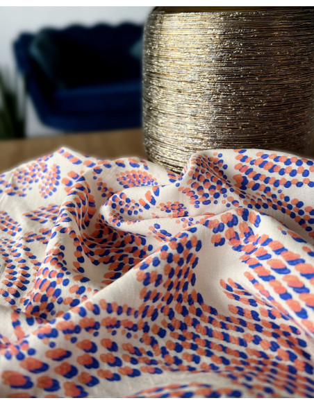 Tissu popeline de viscose Eolia - My Dress Made