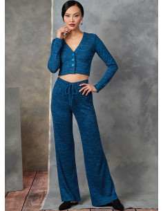 Strickmuster für eine Strickjacke - Vogue 1914 2