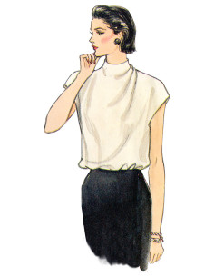 Blusenmuster - Vogue 1902 2