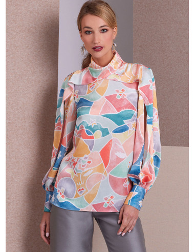 Oberteil-Schnittmuster - Vogue 1985