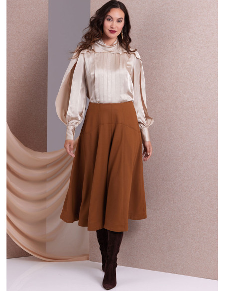 Oberteil-Schnittmuster - Vogue 1985