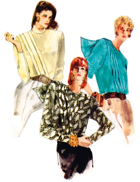 Vintage Hemdenmuster - Vogue 1980