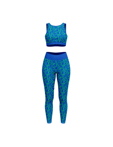Lycra-Badeanzugstoff - Grüner Swag