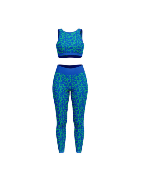Lycra-Badeanzugstoff - Grüner Swag