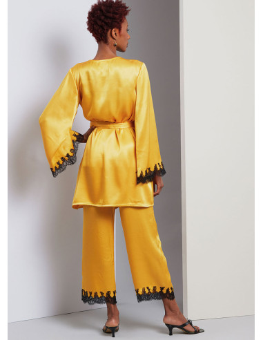 Bademantel-Schnittmuster - Vogue 1962