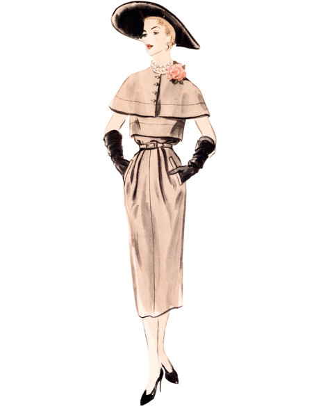 Vintage-Kleidmuster - Vogue 1964