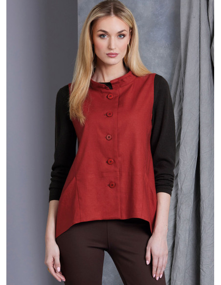 Weste und Jacke Schnittmuster - Vogue 1970