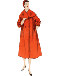 Mantelschnittmuster - Vogue 1977