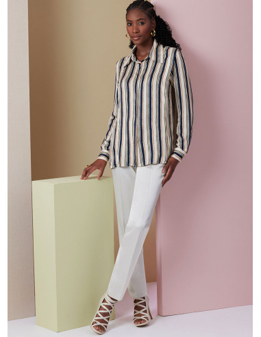 Hemd-Schnittmuster - Vogue 2012