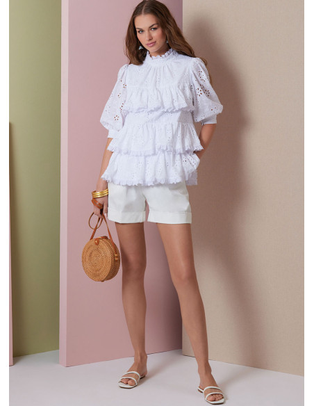 Oberteil-Schnittmuster - Vogue 2011