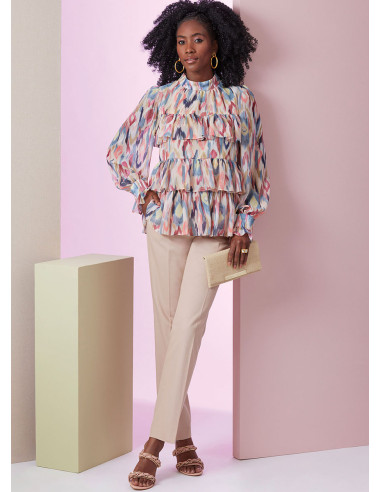 Oberteil-Schnittmuster - Vogue 2011