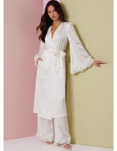 Oberteil-Schnittmuster, Morgenmantel und Hose - Vogue 2020 2