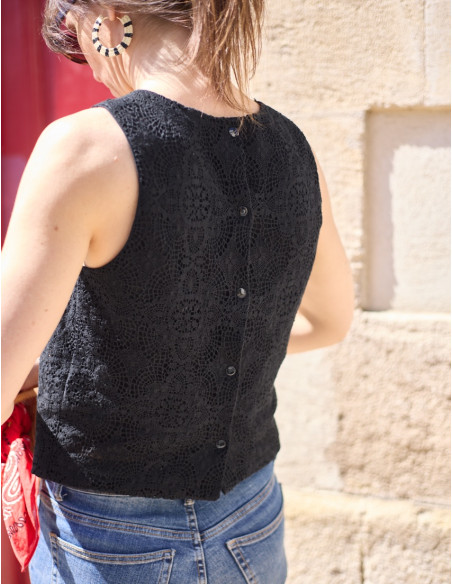 Archipel-Top-Muster - Atelier Scämmit