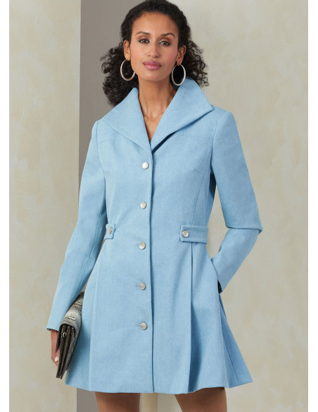 Mantelschnittmuster - Vogue 2092