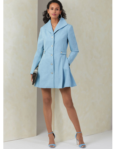 Mantelschnittmuster - Vogue 2092