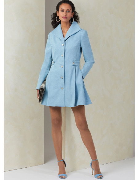 Mantelschnittmuster - Vogue 2092