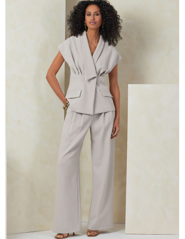 Oberteil-Schnittmuster - Vogue 2097