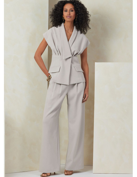 Oberteil-Schnittmuster - Vogue 2097