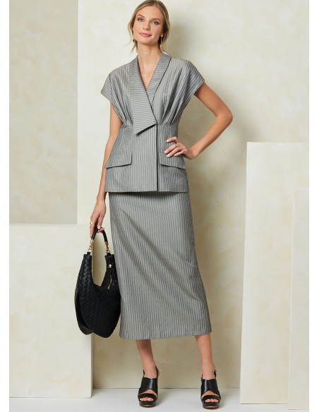 Oberteil-Schnittmuster - Vogue 2097