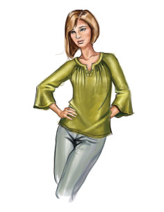 Oberteil-Schnittmuster - Butterick 6632 2