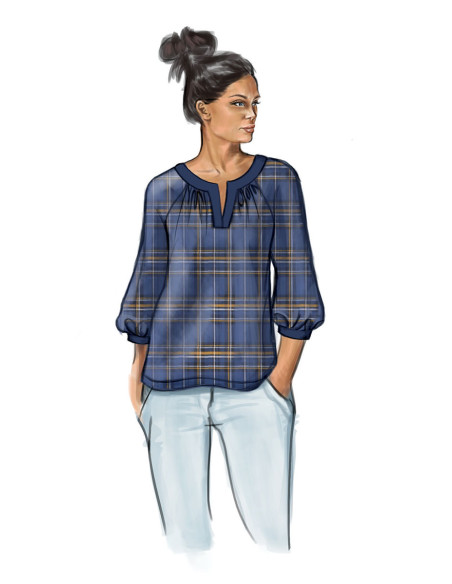 Oberteil-Schnittmuster - Butterick 6632