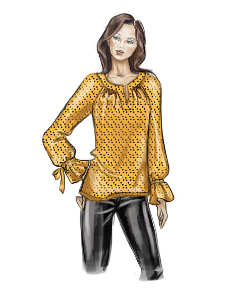 Oberteil-Schnittmuster - Butterick 6632