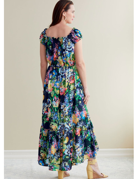 Kleid- und Gürtelmuster - Butterick 6757