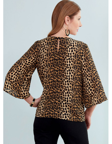 Oberteil-Schnittmuster - Butterick 6765
