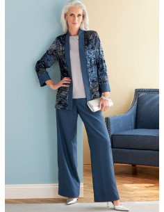 Jacken-, Kleid-, Oberteil-, Rock- und Hosenschnittmuster - Butterick 6796