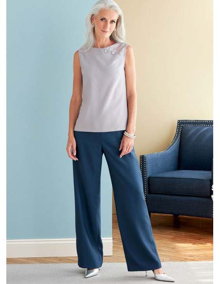 Jackenmuster, Kleid, Oberteil, Rock und Hose - Butterick 6796